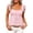 Pink #1, variant on Women's Summer Cute Plaid Gingham Shirts Cap Sleeve Y2k Slim Tops Going Out Coquette Babydoll Blouse Yellow L