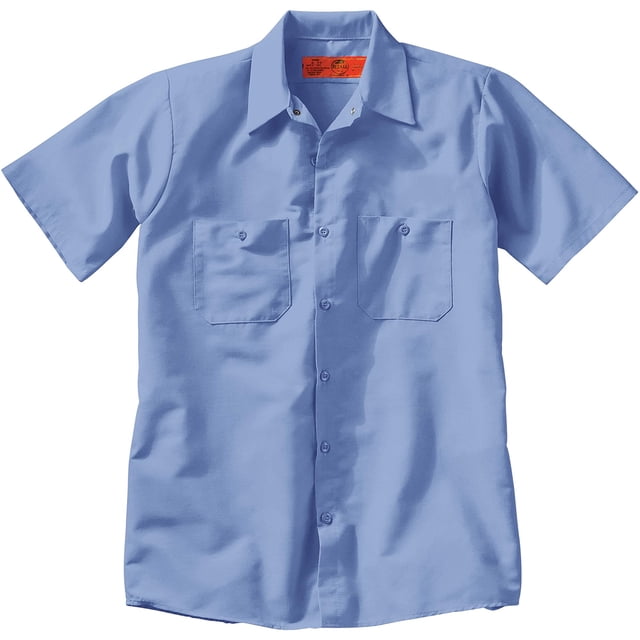 Red Kap Men's Industrial Short Sleeve Work Shirt