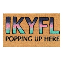 Giyblacko Carpet Door Mats IKYFL Popping Up Here Mat Funny Cute Doormat Door Mat Welcome Friends Doormat Funny Doormat New Home Door Mat