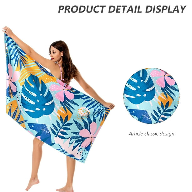 Surwin Grande Toalla De Playa De Microfibra Toalla 3D Mariposa Ala