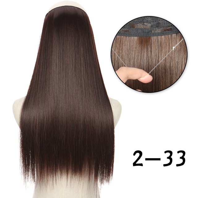Typpkmm ExtensióN De Cabello Natural Sin Clips