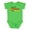 Apple Green, variant on My First Cinco De Mayo with Colorful Flower Boys or Girls Baby Bodysuit