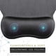 thumbnail image 2 of Ergonomic Mouse Pad, Gel Mouse Pad with Wrist Rest, Comfortable Laptop Mouse Pad, Non-Slip PU Base for Office and Home, 9.4 x 8.1 Inch, Black, 2 of 5