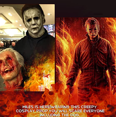 thumbnail image 5 of Máscara de Halloween de Michael Myers Brillar de Látex de cabeza completa de terror Electrónica, 5 of 5