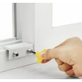 thumbnail image 2 of Pack of 4pc Adjustable Sliding Window Door Frame Double Bolt Security Lock Stopper, 2 of 4