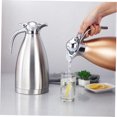 thumbnail image 2 of WEUVEB 1Set Stainless Steel Vacuum Kettle Silver 29*14cm Capacity 2L for Daily Drink Storage, 2 of 8
