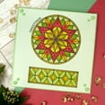 thumbnail image 3 of For The Love Of Stamps - A Stained Glass Christmas - Frosty Snowflake, 3 of 4