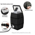 thumbnail image 2 of Spa Equipment Cover with PVC Window, Durable Protector for Hot Tub Pumps and Heaters, Weatherproof Design for Outdoor Spas, 2 of 5
