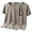 Khaki, variant on Big And Tall Short Sleeve Solid Crewneck T Shirts For Men Summer Outdoor Streetwear Casual Date Night Travel Weekend Daily Wear Smart Casual Easy Outfit