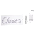 thumbnail image 1 of GOOHOCHY Cheers Letrero de neón LED decorativo, lámpara de ambiente para fiestas en bares, 1 of 7