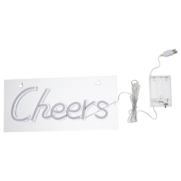 Saludos luz de neón LED letrero de neón lámpara de neón decorativa lámpara de ambiente para Bar fiesta