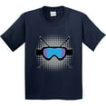 thumbnail image 3 of Inktastic Ski Mask Skiing Youth T-Shirt, 3 of 5