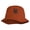 Red, variant on Jersery New Orleans Embroidered Unisex Multipurpose Crushable Cotton Twill Bucket Hat - White L