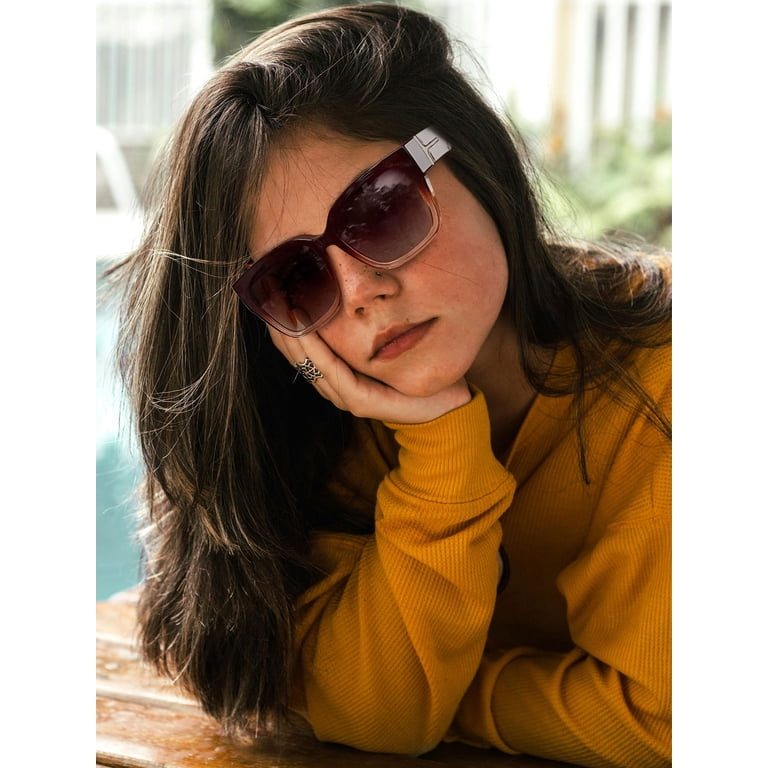 Joopin Wrap Around Polarized Sunglasses, Dark Mirrored photo 2
