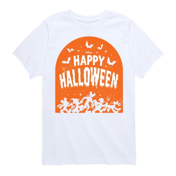 Mickey & Friends - Happy Halloween - Toddler And Youth Short Sleeve Graphic T-Shirt
