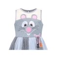 thumbnail image 6 of Sunny Fashion Girls Dress Mouse Sleeveless Glitter Tulle Kitchen Theme Party Cosplay Halloween 4 Years, 6 of 8