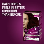 Schwarzkopf Keratin Hair Dye 4.8 Rich Bordeaux, Permanent Hair Color, 1 Use