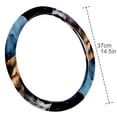 thumbnail image 4 of Collie 14.5 Inch Printing PVC Leather Car Wheel Cover: Auto Accessories Steering Wheel Covers, 4 of 6