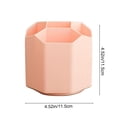 thumbnail image 3 of Rotating Pen Container Student Desk Organizer, Multi Compartment Pen Holder with Note Tray, 360 Degree Smooth Rotation Storage, Office S*chool Makeup Brush Holder Box, 3 of 8