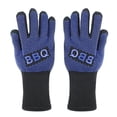 thumbnail image 3 of Bgsha 1Pair High-Temperature Resistant BBQ Gloves: Heatproof Silicone for Safe Cooking, 3 of 7