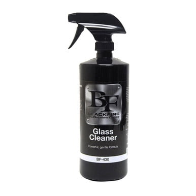 Blackfire Pro Detailers Choice Glass Cleaner | Streak-Free & Ammonia-Free Formula | Safe for Tinted Windows & Automotive Glass | BF-430 | 32 oz Spray Bottle