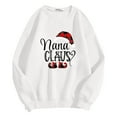 thumbnail image 4 of Kcodviy Ensemble de Noël pour Femmes, Taille Ample, Deux Pièces, Manches Longues, Col Rond, Sweat à Capuche Alien (1), 4 of 5