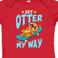 thumbnail image 4 of Inktastic Otter Cute Kids Skateboarding Boys or Girls Baby Bodysuit, 4 of 5