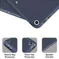 thumbnail image 5 of iPad 9.7 Inch 5/6 [iPad 5th 6th Gen ] A1893 A1954 A1822 A1823 MRJN2LL/A MR7G2LL/A MR7F2LL/A MP2F2LL/A Smart Magnetic Trifold Pencil Holder Soft Silicone TPU Back Cover - Navy Blue, 5 of 7