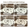 thumbnail image 7 of ODIKA Interlocking Border Salt Speckled Abstract Spotted Farmhouse Refined Structured Non-Slip Chair-Friendly for Home Office, Gaming Room, Under Desk, 7 of 7