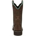 thumbnail image 5 of Justin Boots Womens Raya Embroidered Square Toe Cowboy  Mid Calf Boots, 5 of 7