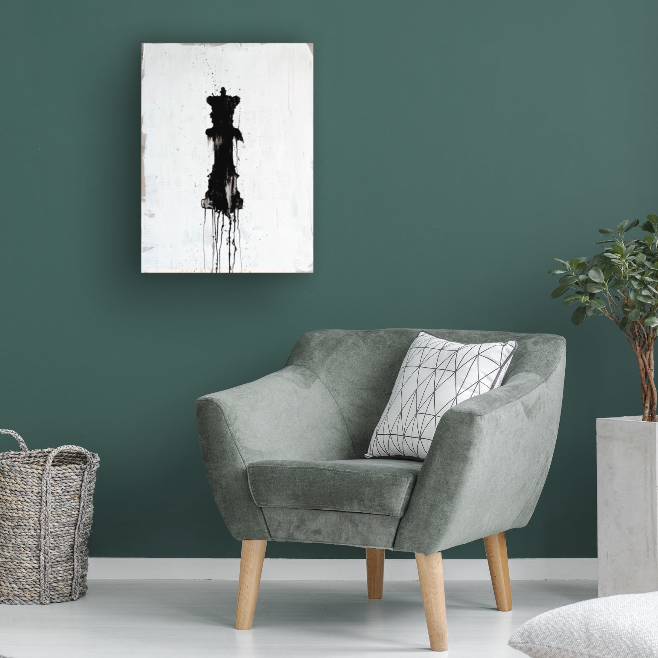 Trademark Fine Art Kent Youngstrom  Chess Pieces VII Canvas Wall Art