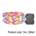 thumbnail image 1 of Lámpara Guirnalda de luces Led para decoración navideña de cortina ajustable Ehuebsd impermeable para interiores y exteriores con Control remoto 5m 50 LED, 1 of 2