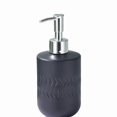 thumbnail image 1 of Elegante botella desinfectante de manos gris - Botella de champú tipo empuje for artículos esenciales de baño, 1 of 2