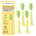 thumbnail image 1 of Brushmo Cabezales de Repuesto One con Limpiador de Lengua, Compatibles Únicamente con Philips One by Sonicare, Cerdas Suaves DuPont, Paquete de 4, Mango., 1 of 2