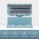 thumbnail image 1 of Colector de pelo de pared de ducha Colector de pelo de pared Colector de pelo adhesivo desmontable Colector de pelo de plástico de silicona Colector de pelo reutilizable Drenaje de ducha Tr ShuxiuWang 8390614284760, 1 of 1