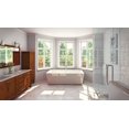 thumbnail image 4 of Wyndham Collection Wcv161680dunsm70 Hatton 80" Free Standing Vanity Set - Dark Chestnut /, 4 of 5
