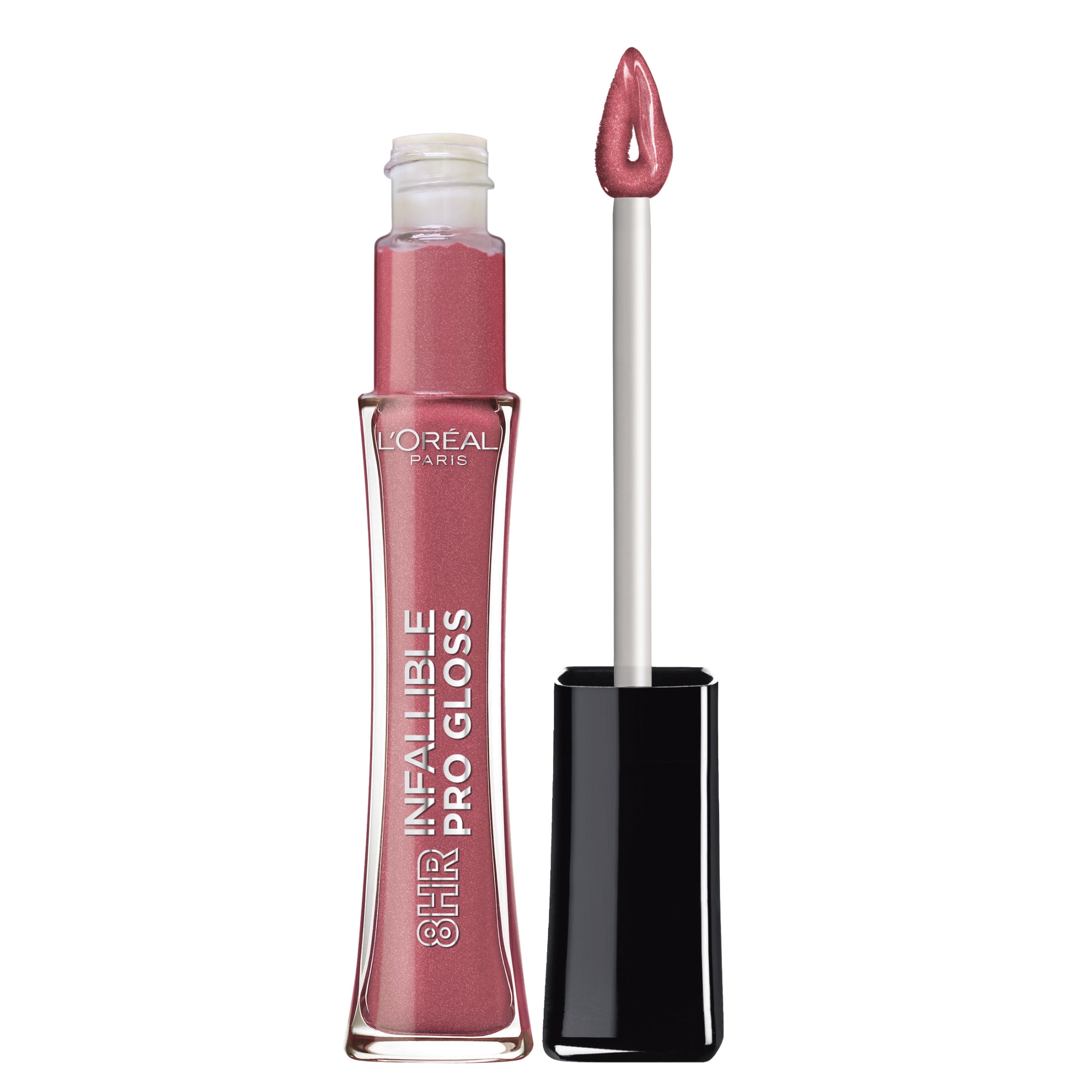 (2 pack) L'Oreal Paris Infallible 8 Hour Lip Gloss, Modern Mauve, Liquids, 0.21 fl oz