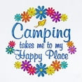 thumbnail image 2 of CafePress - Camping Happy Place Infant Bodysuit - Baby Light Bodysuit, Size Newborn - 24 Months, 2 of 4