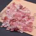 thumbnail image 3 of Natural Strawberry Quartz Crystal Chips 7-9mm, 1kg Bulk Tumbled Stones for DIY Crafts, Decoration, Aquarium, 3 of 5