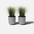 thumbnail image 4 of Veradek Mason Series Kona 20" Plastic-Stone Planter 2-Pack Gray, 4 of 9