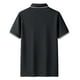 thumbnail image 3 of pstuiky camisetas de hombre, Camisa informal de manga corta con cuello vuelto, cómoda y lisa, para hombre camisetas de hombre xxxl, 3 of 3