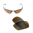 thumbnail image 5 of Walleva Brown Mr.Shield Polarized Replacement Lenses for Ray-Ban RB3183 63mm Sunglasses, 5 of 5