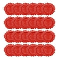 thumbnail image 5 of 24PCS 13inch Plastic Reef Charger Plates Ruffled Rim Dinner Charger Plates for Birthday Wedding Party Rose Gold/Red/Green/Black/White, 5 of 6