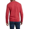 thumbnail image 2 of Kenneth Cole Mens Space Dye Pullover Sweater, Red, Medium, 2 of 2