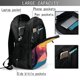 thumbnail image 4 of Fotbe Neon Sunset Cyberpunk Cityscape Mochila con Estampado y Puerto USB para Hombre y Mujer, Mochila Antirrobo, Mochila de Viaje, Mochila Escolar, Mochila Universitaria, 4 of 7