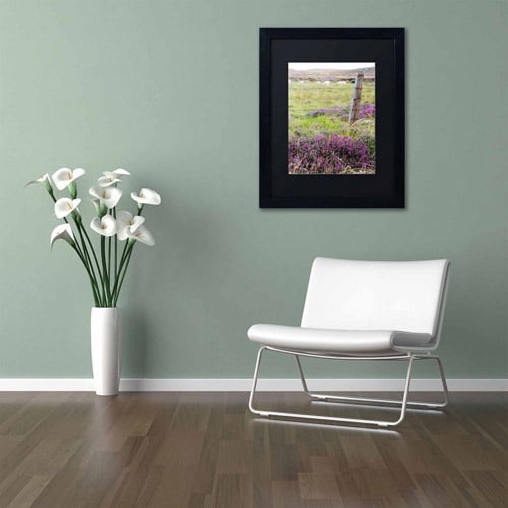 Trademark Fine Art "Symbol" Canvas Art by Philippe Sainte-Laudy, Black Matte, Black Frame