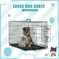 XXL Large Dog Crate for Large Dog 48 Inch Folding Dog Cage Metal Wire Dog Kennel Pet Animal