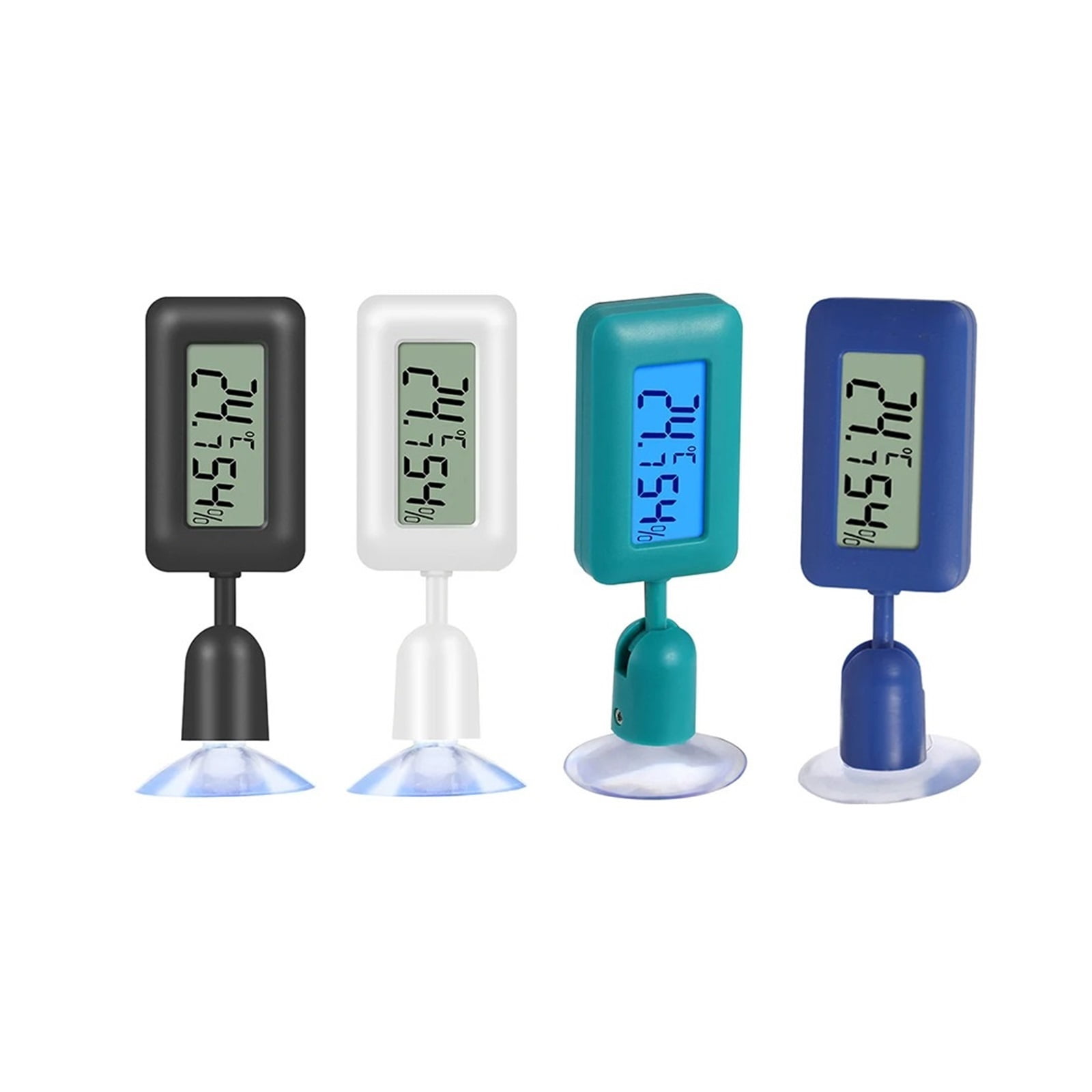 Reptile Thermometer Hygrometer with Cup Digital Aquarium Hygro-Therm Reptier Accessoires for Pets ,Simple Operation