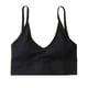 thumbnail image 2 of Camisero sin costuras acolchado Macarena Chaleco Bralette para mujer Negro, 2 of 8