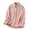 Pink, variant on HAiming Women Winter Fleece Jackets Casual Comfort Long Sleeve Lapel Button down Coats Casual Warm Outwear with Pocket